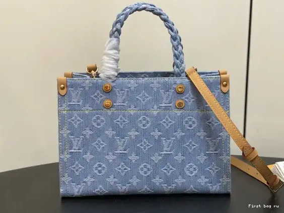 First bag ru LOUIS ONTHEGO PM-25*19*11.5cm VUITTON 0508